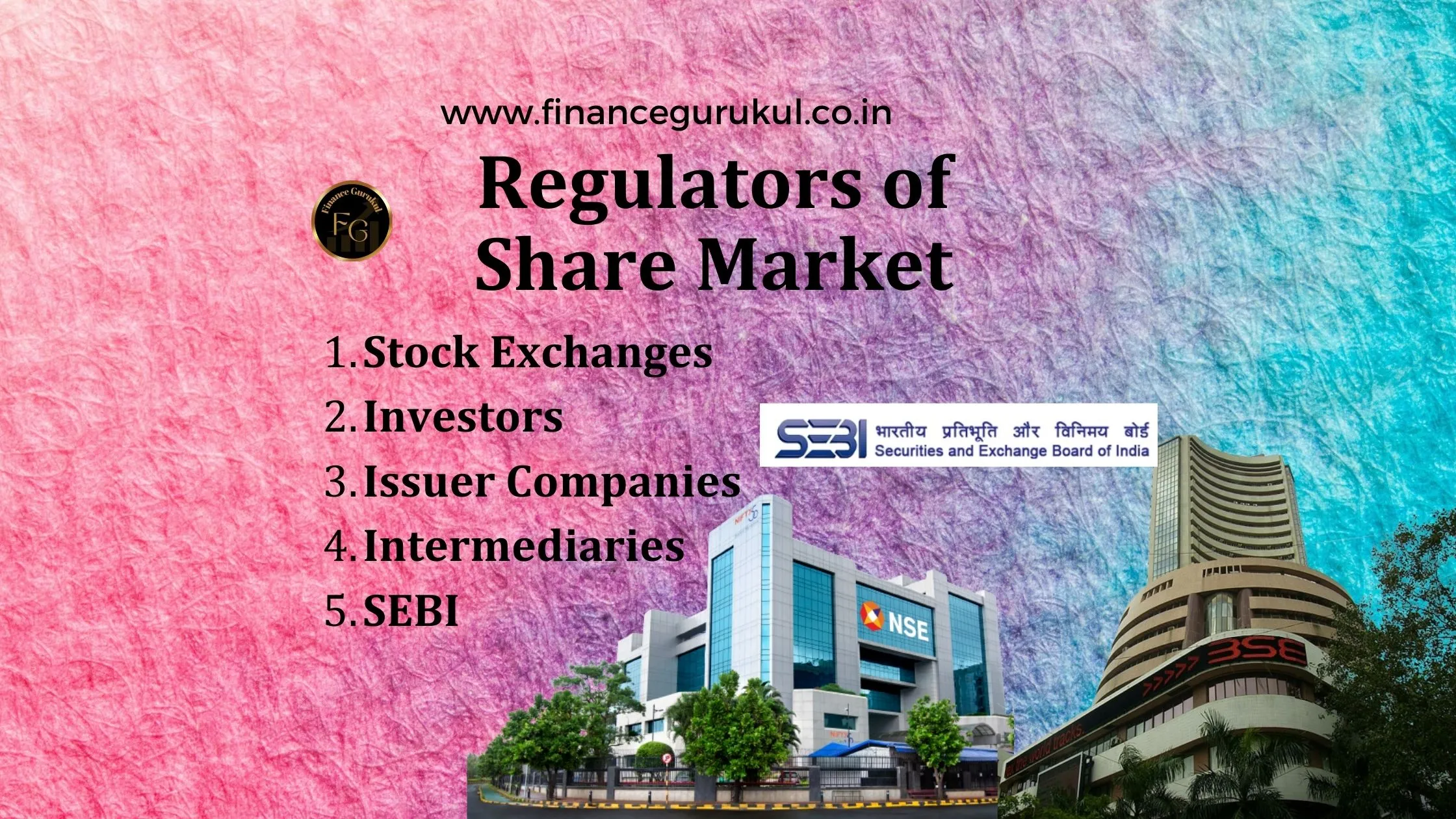 Know The Regulators of Share Market