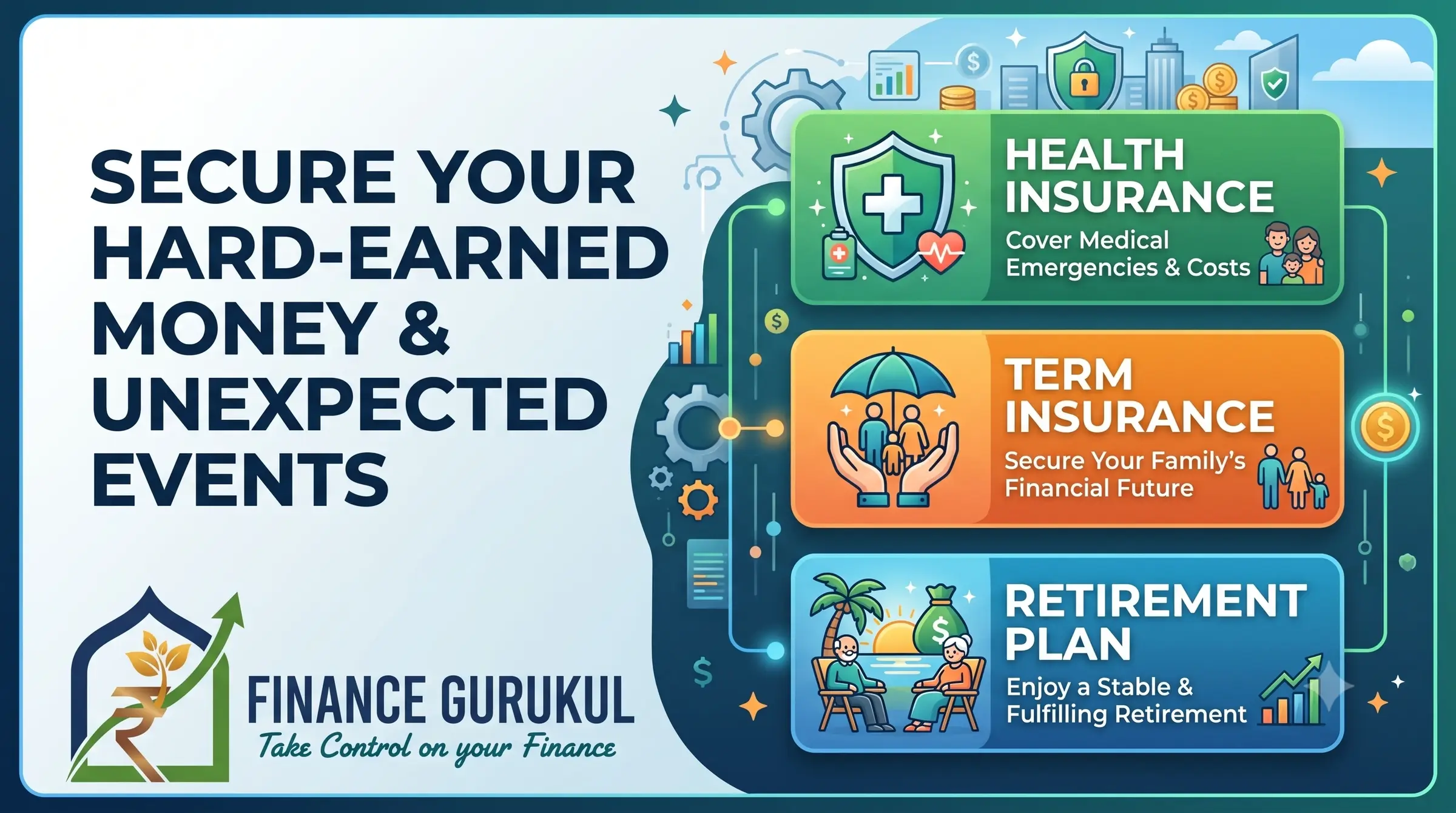 Insurance and Retirement Planning : 3 Best Secrets of Life