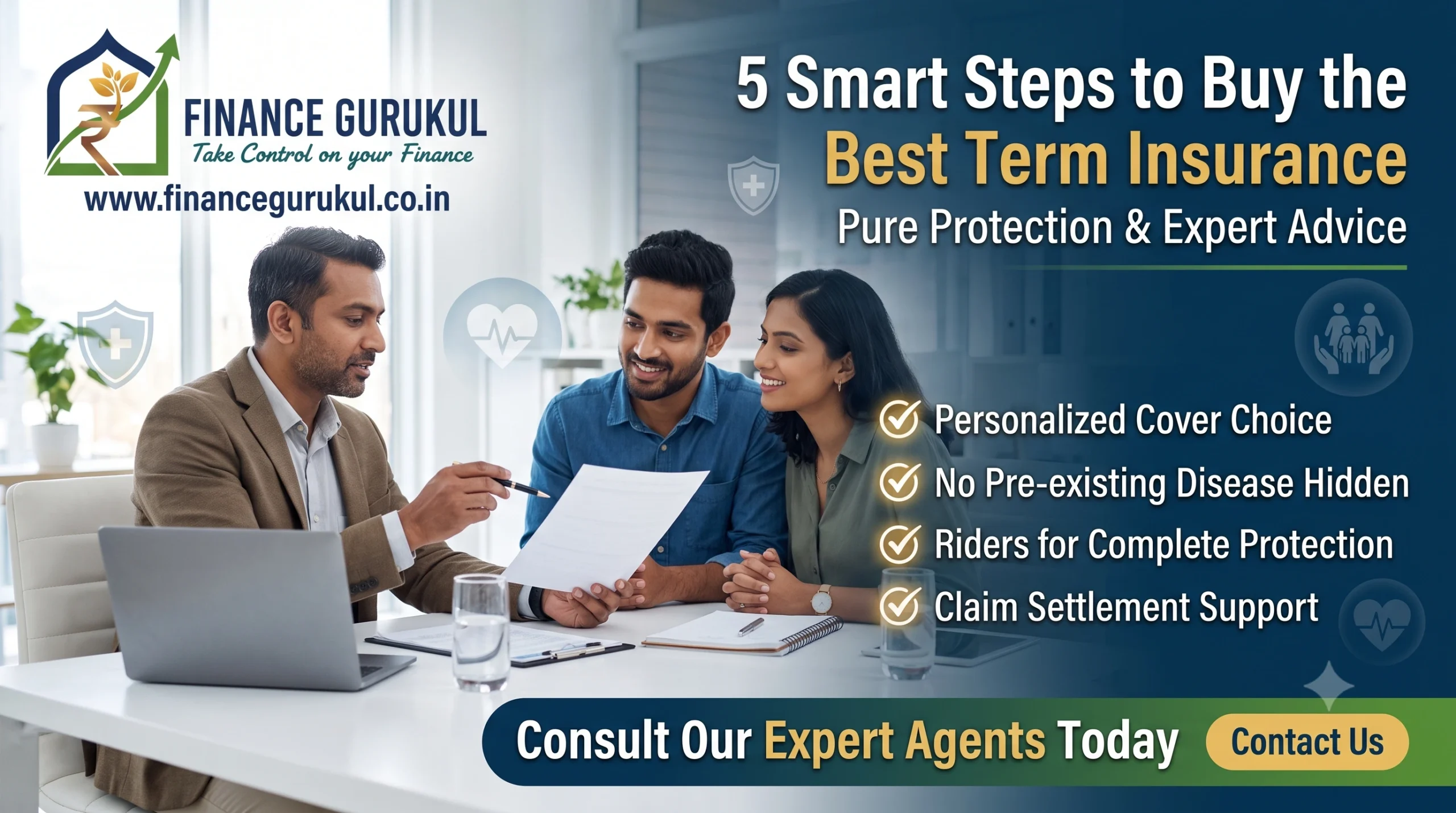 5 Smart Steps to Buy the Best Term Insurance