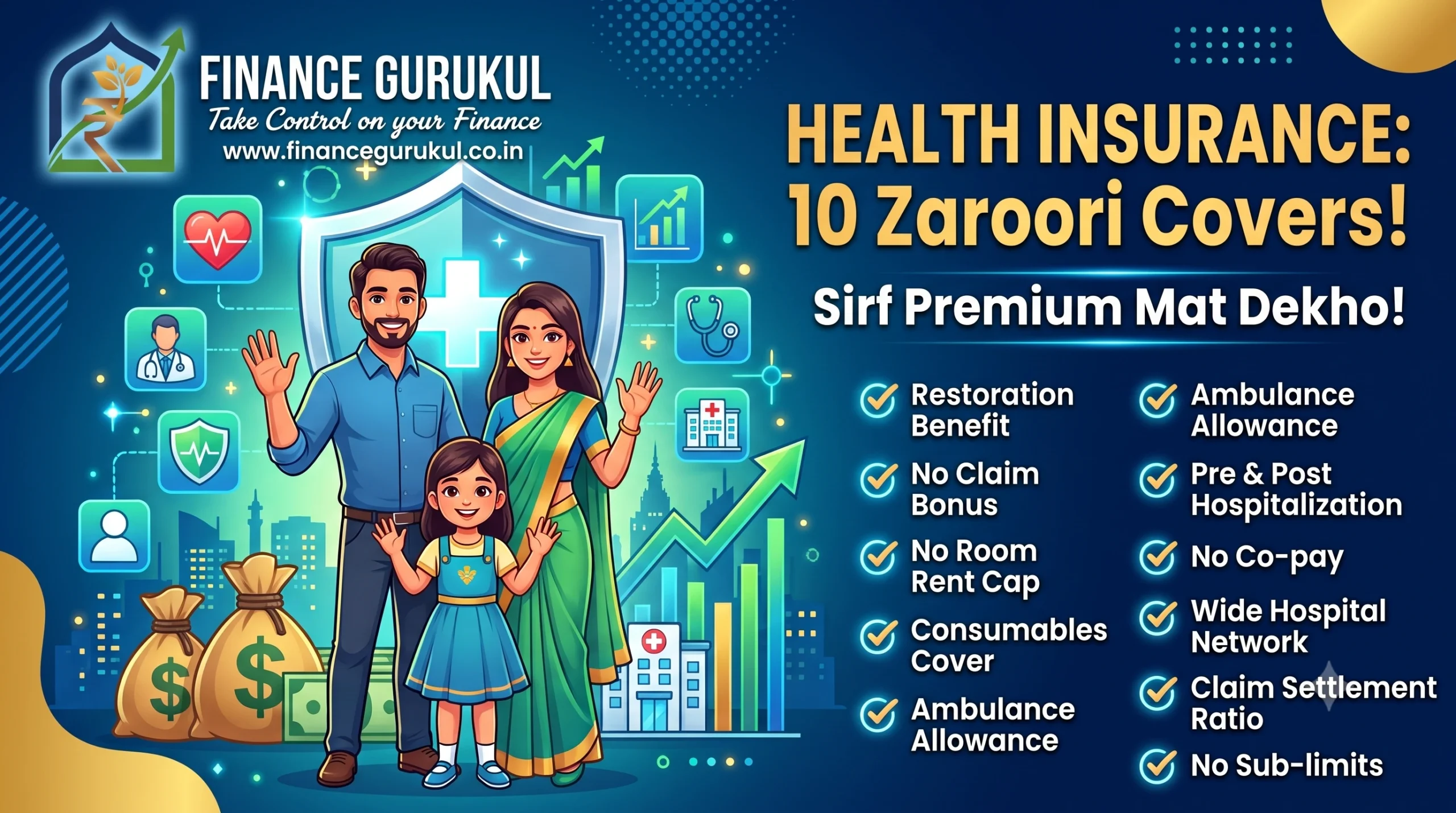 Don’t Buy Health Insurance Without 10 Important Covers